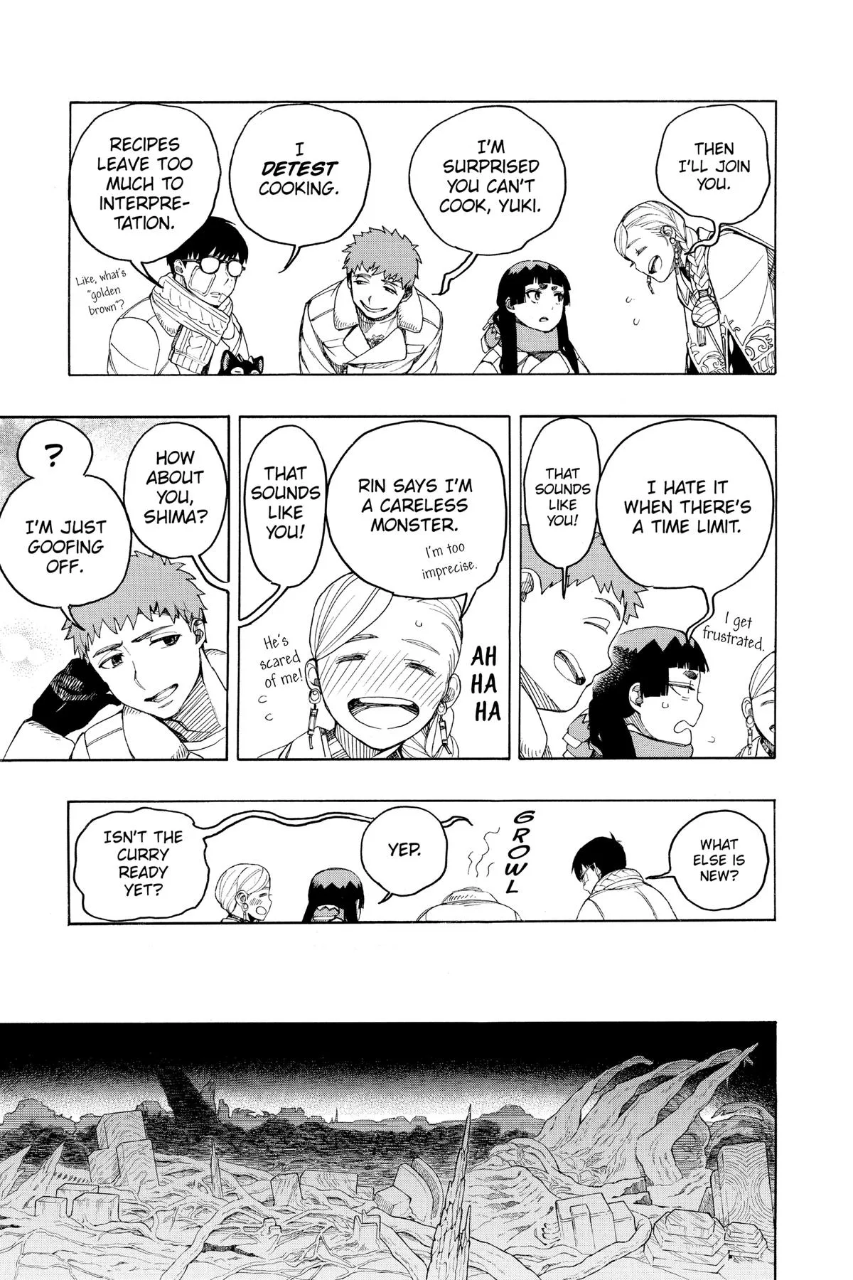 Blue Exorcist, chapter 143, page 17