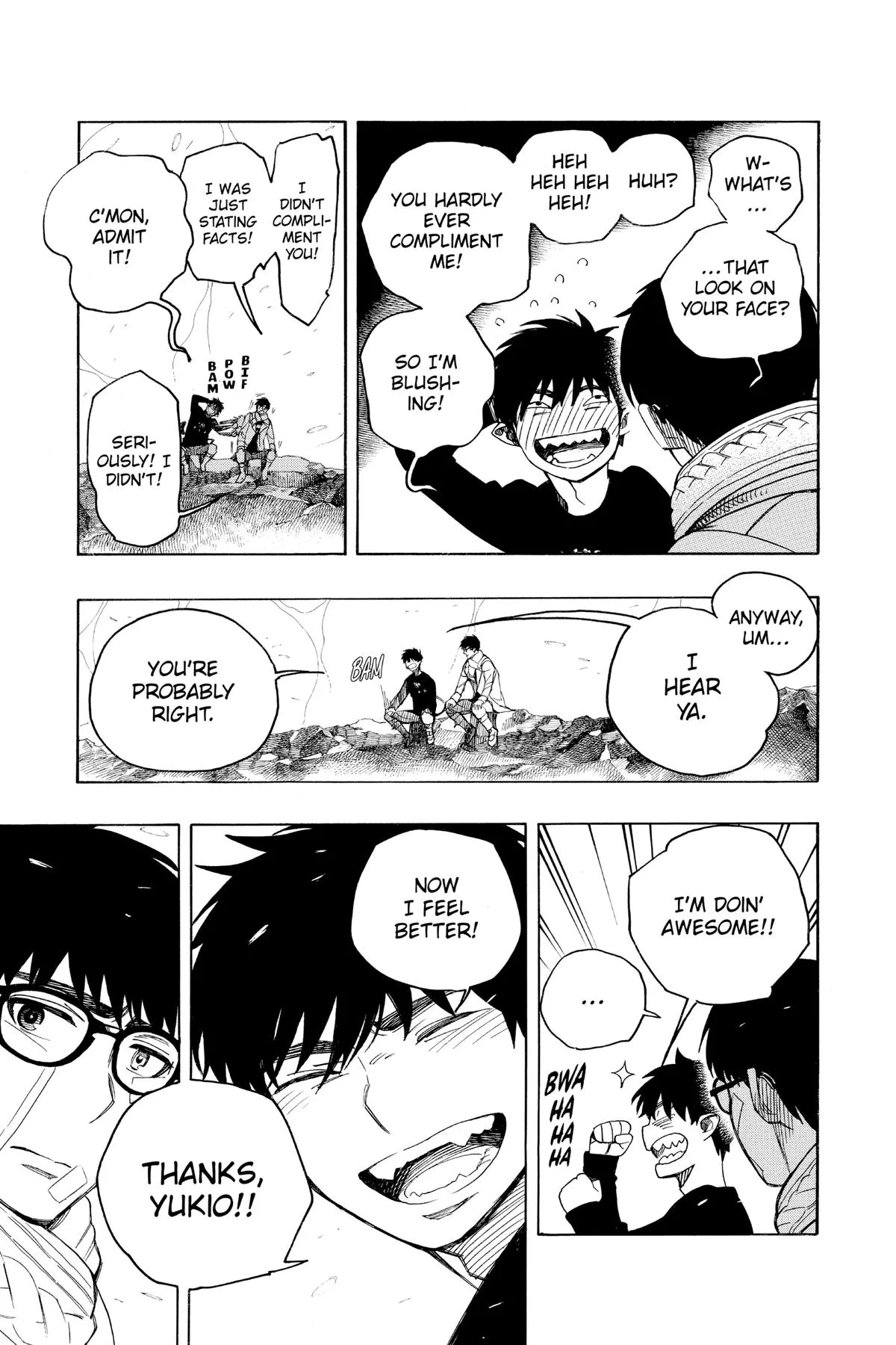 Blue Exorcist, chapter 143, page 32
