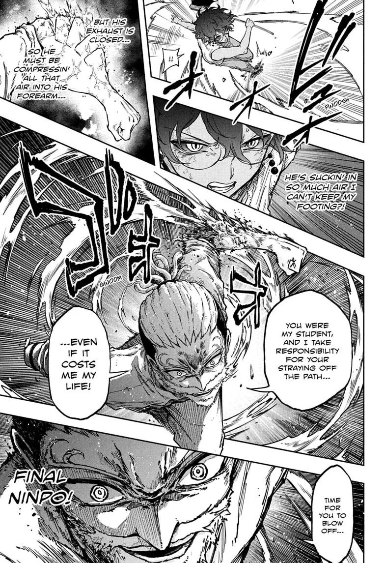 Shinobi Undercover Manga, chapter 97, page 14