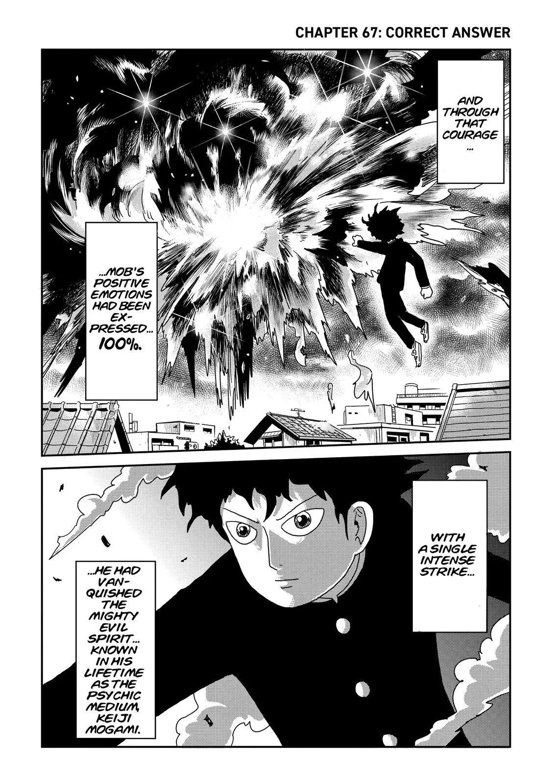 Mob Psycho 100, chapter 67, page 4