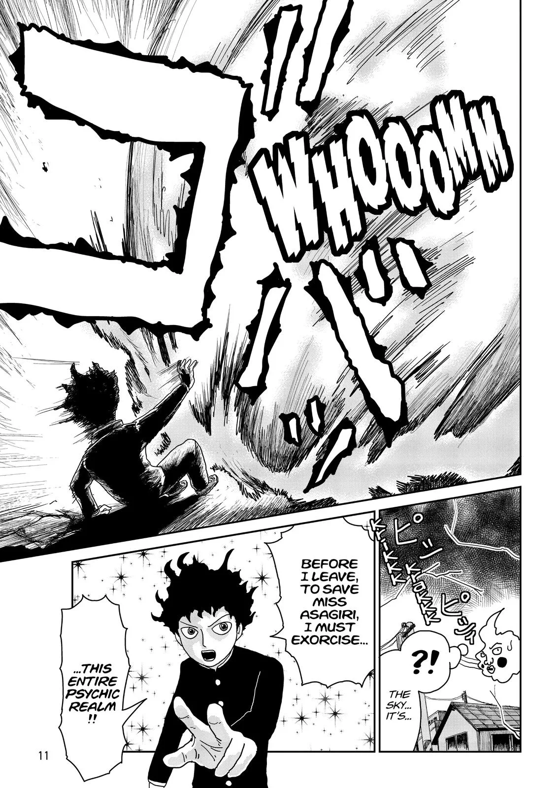 Mob Psycho 100, chapter 67, page 11