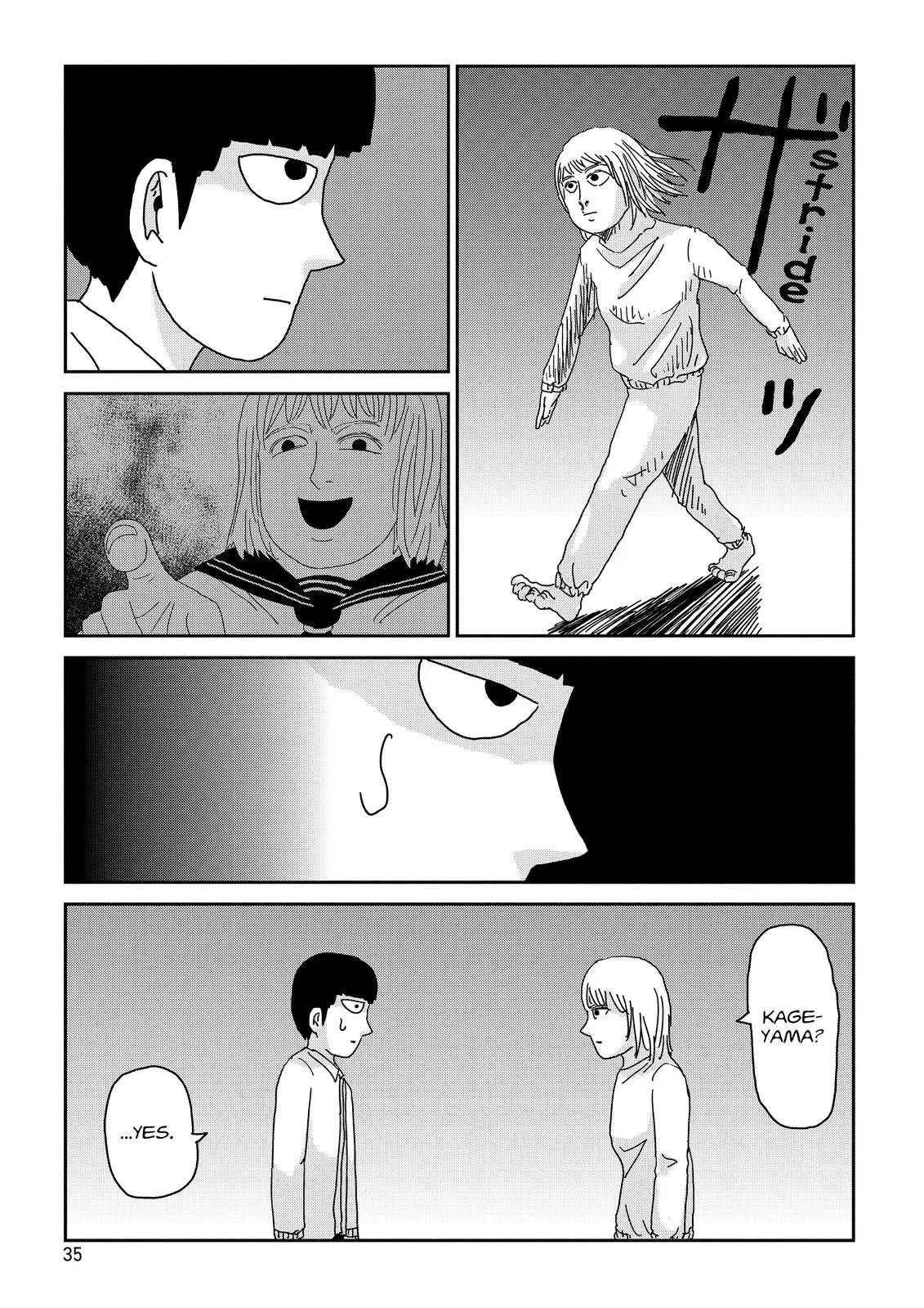 Mob Psycho 100, chapter 67, page 34