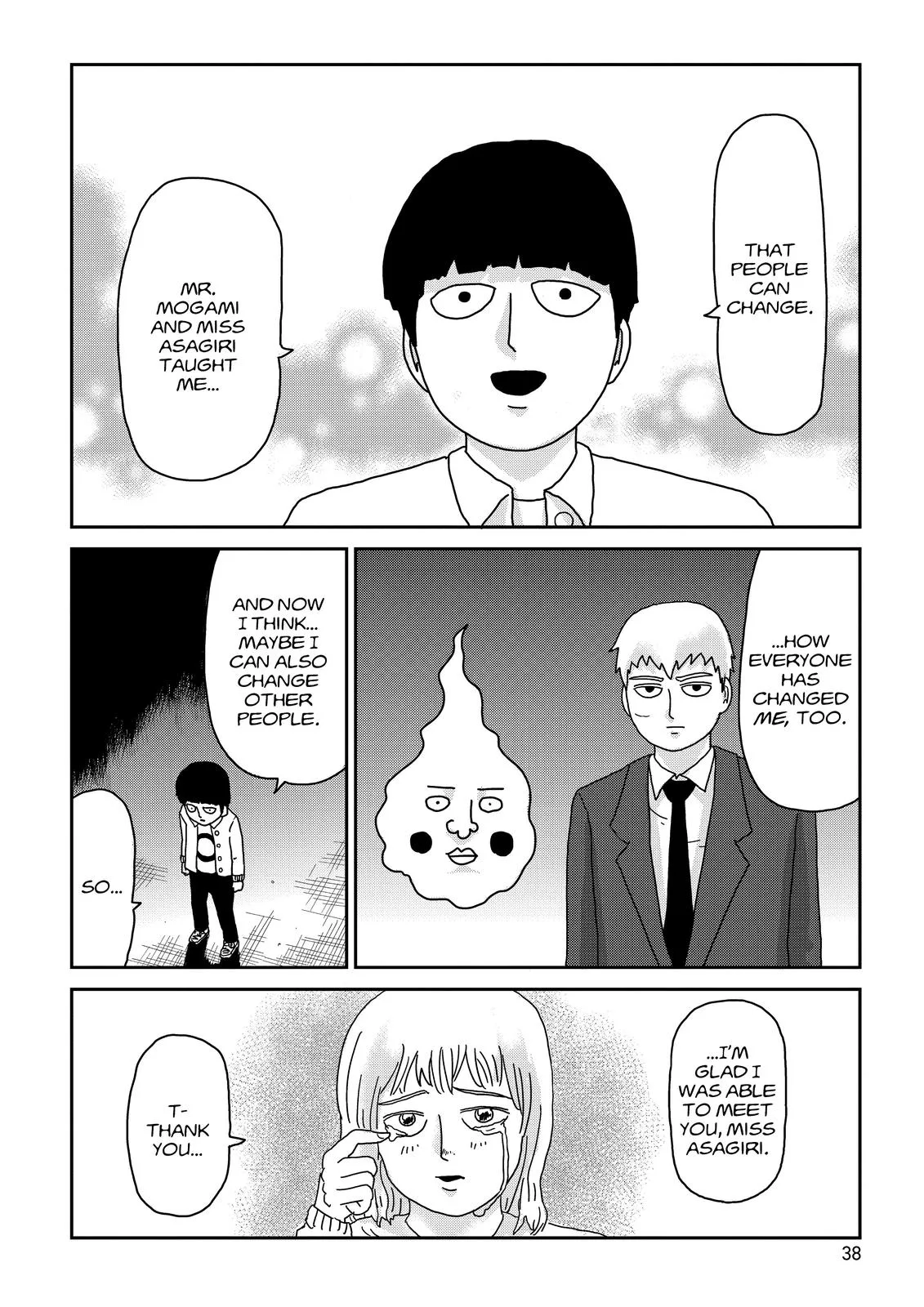 Mob Psycho 100, chapter 67, page 37