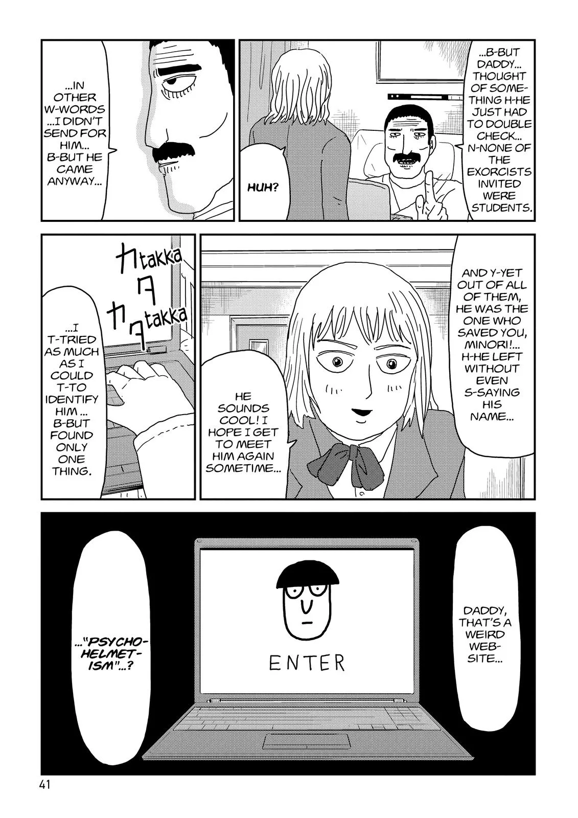 Mob Psycho 100, chapter 67, page 40
