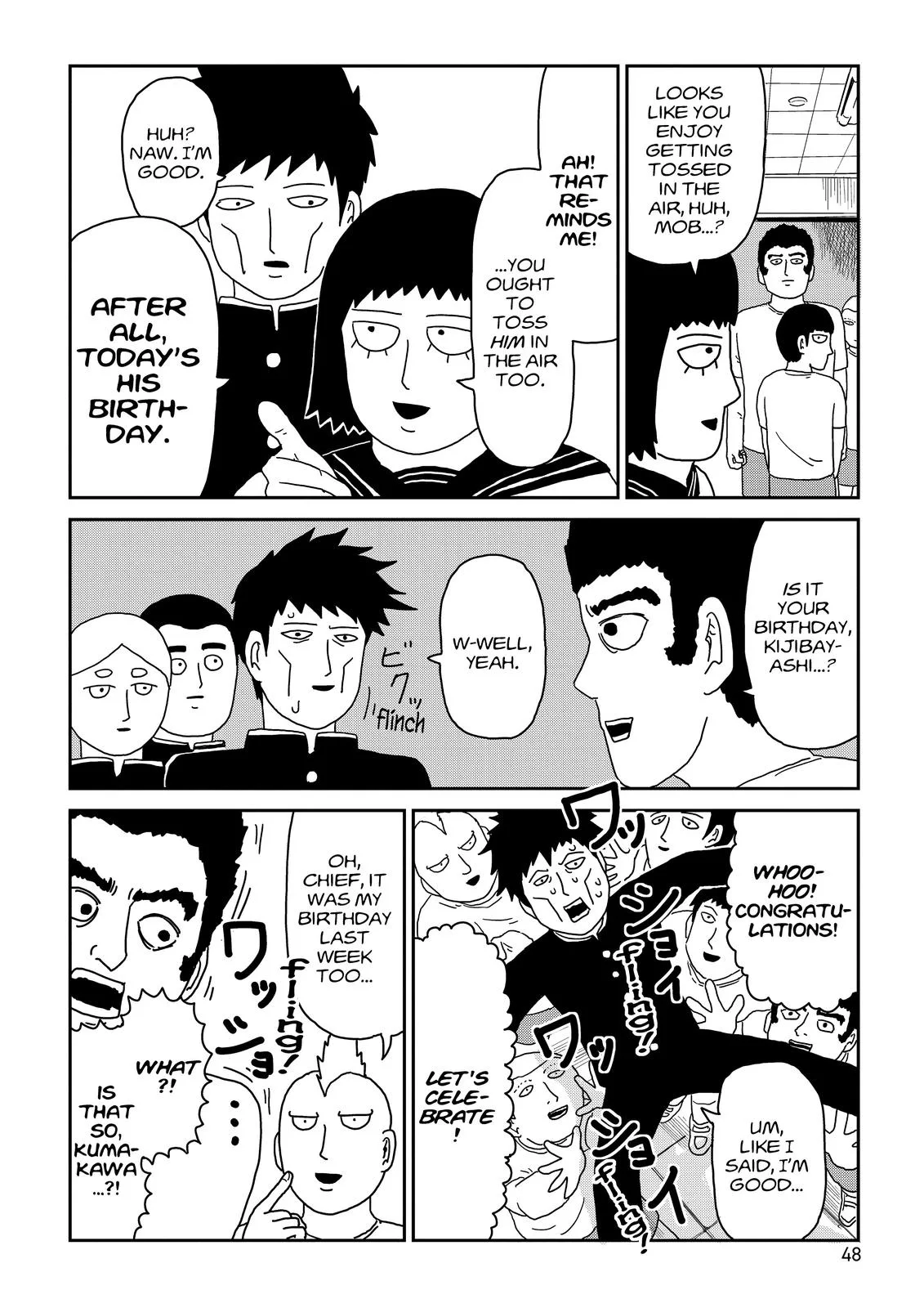 Mob Psycho 100, chapter 68, page 4