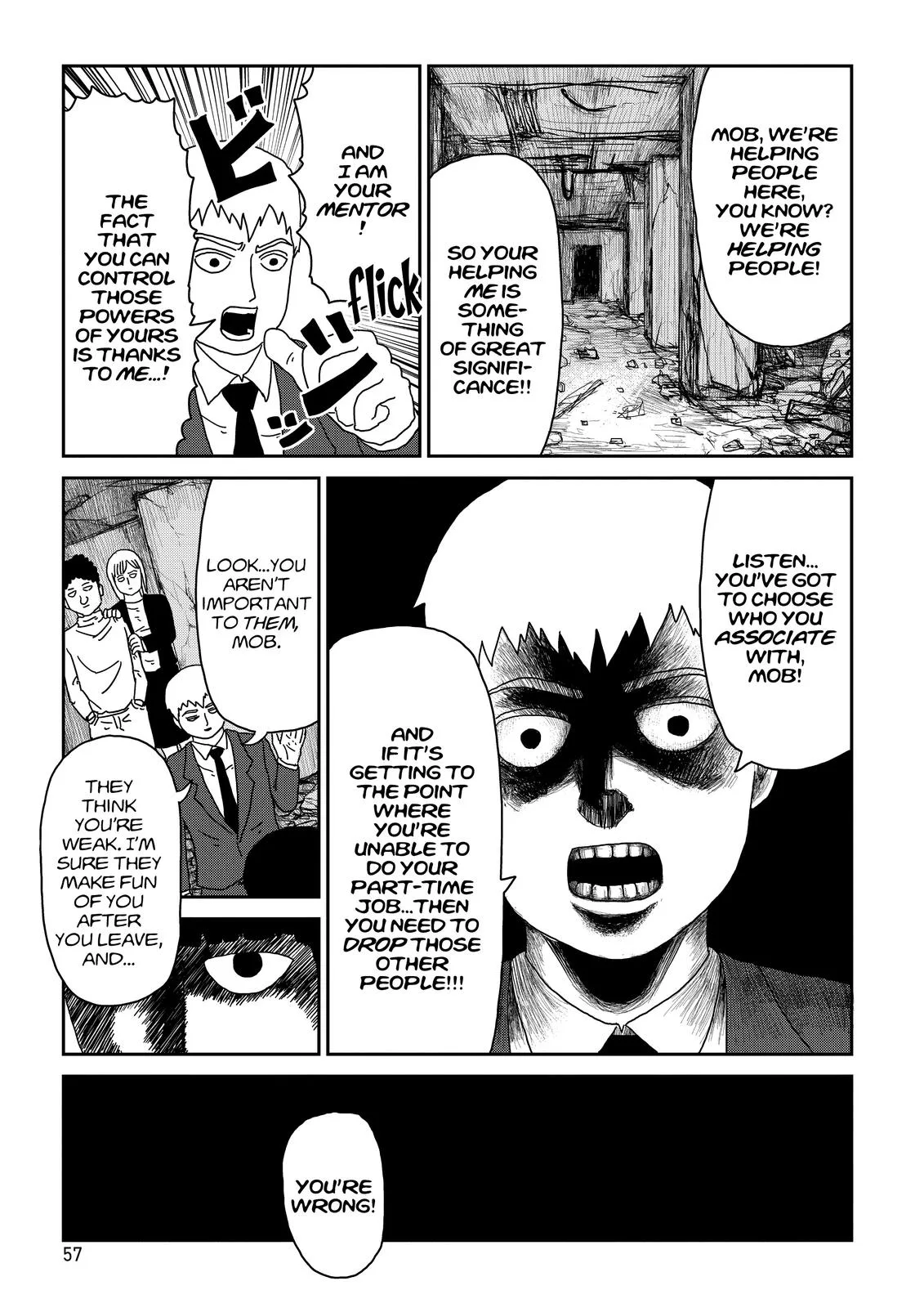 Mob Psycho 100, chapter 68, page 13
