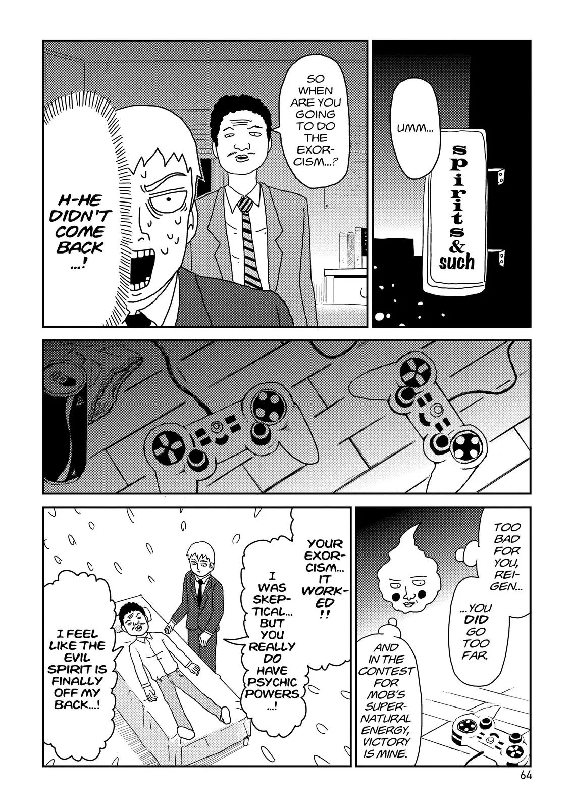 Mob Psycho 100, chapter 69, page 4