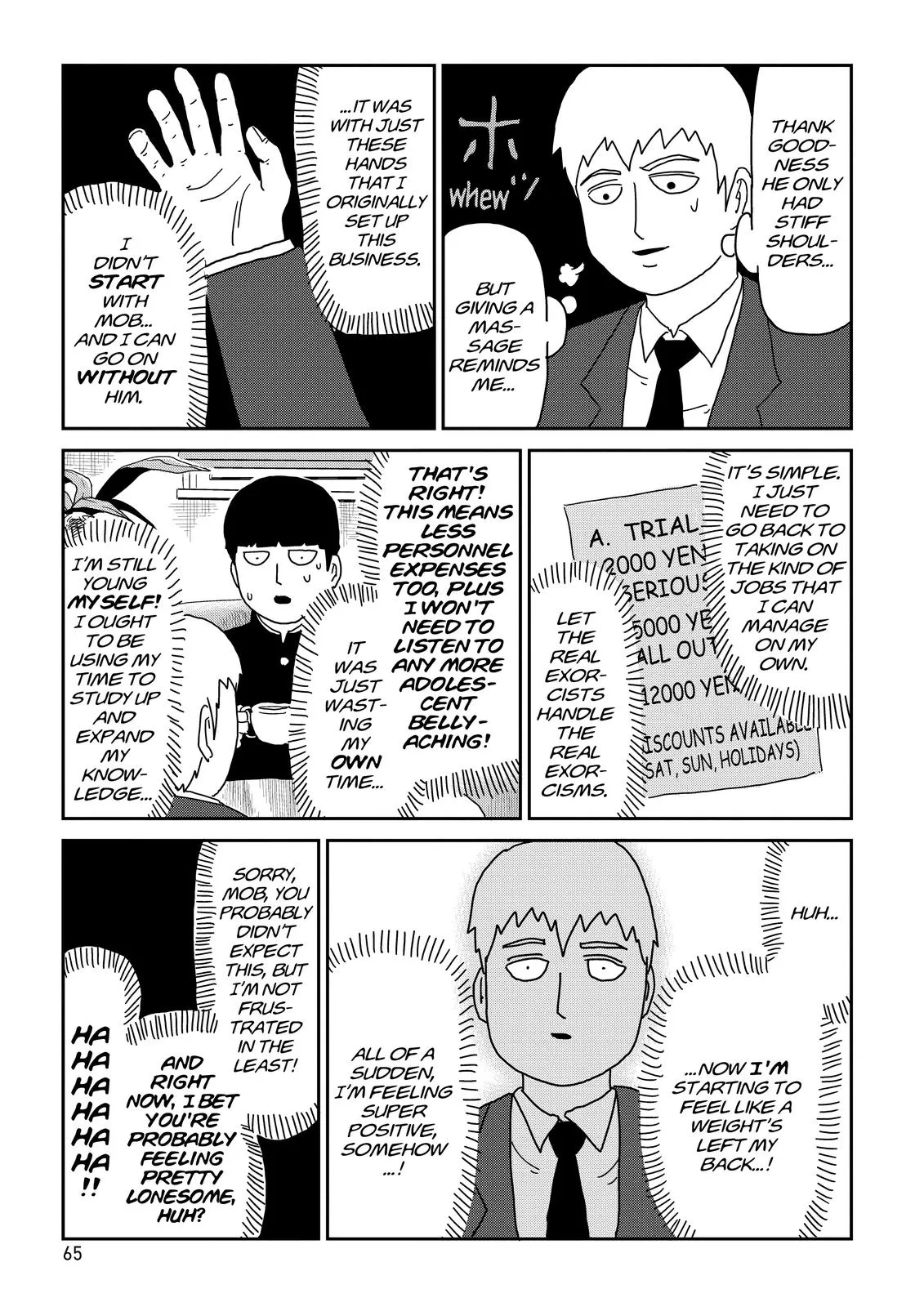 Mob Psycho 100, chapter 69, page 5