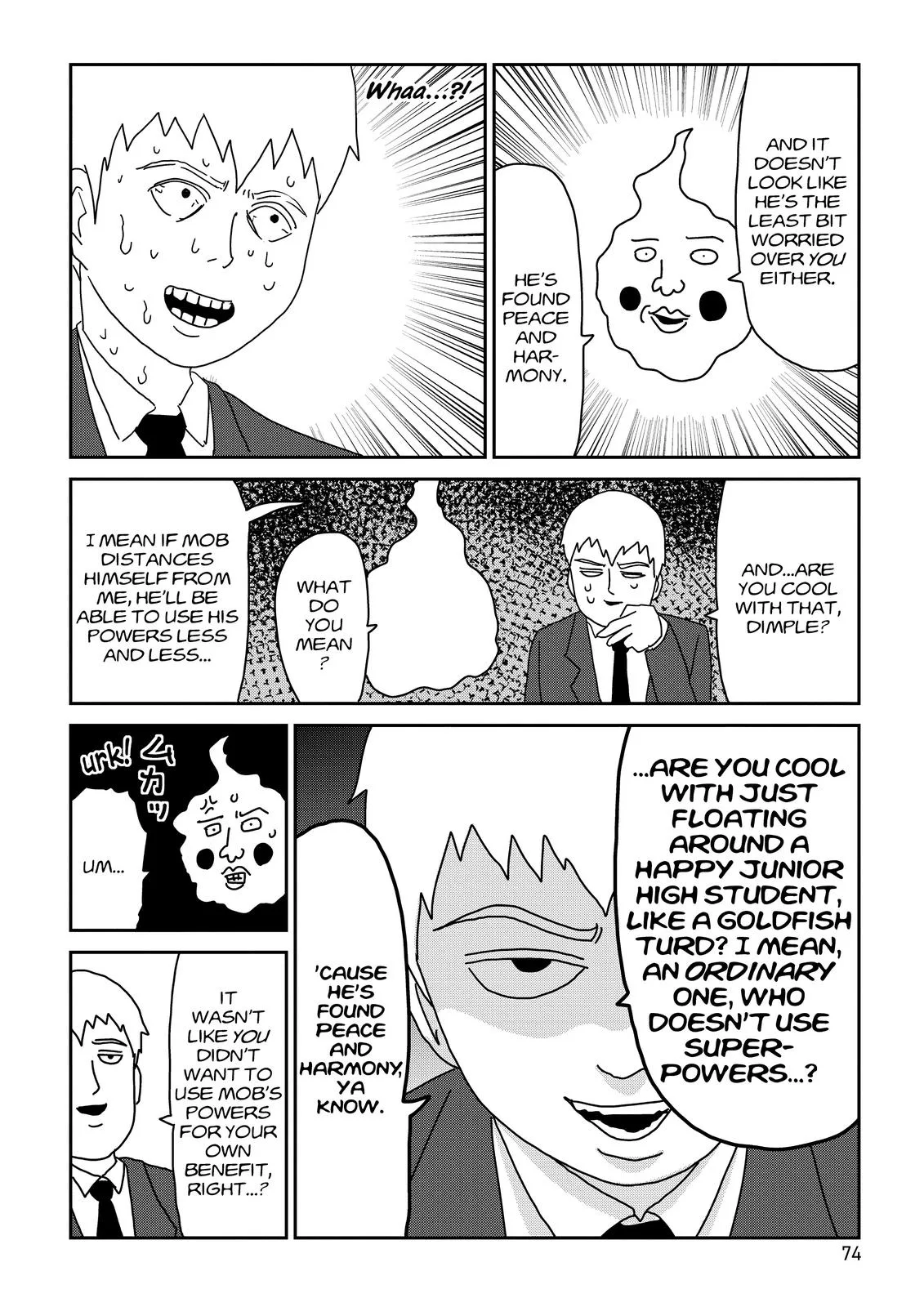 Mob Psycho 100, chapter 69, page 14