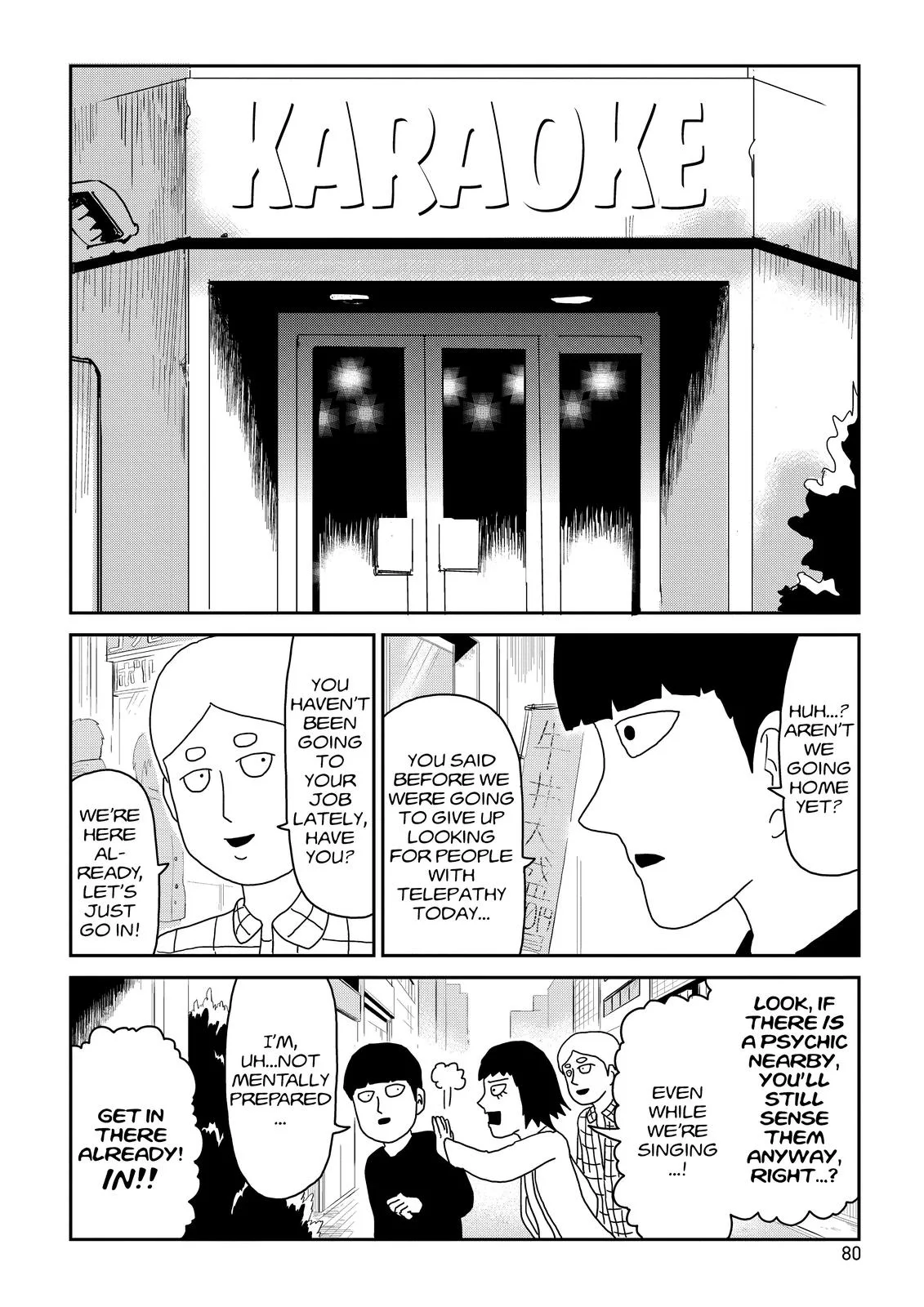 Mob Psycho 100, chapter 70, page 4