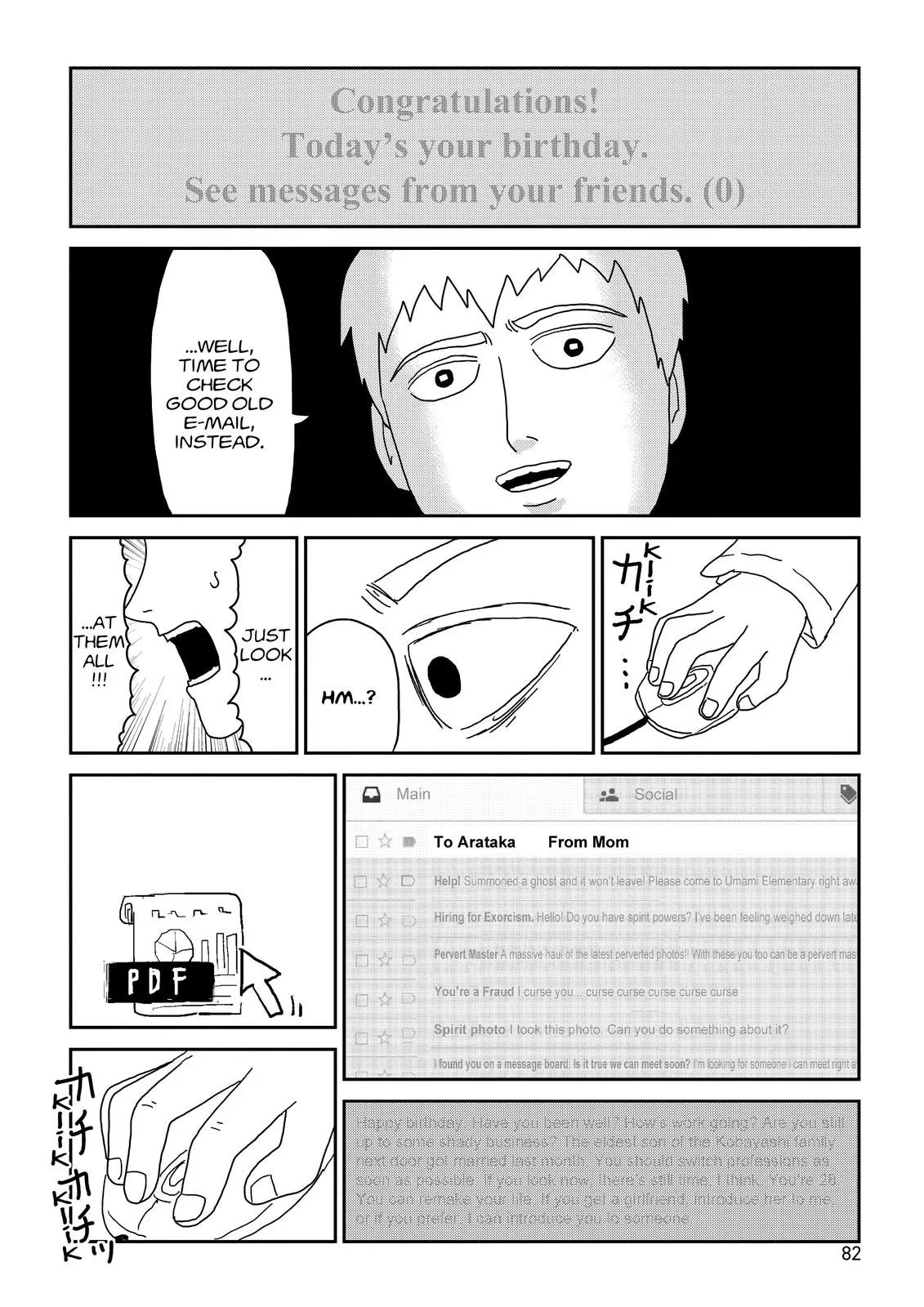 Mob Psycho 100, chapter 70, page 6