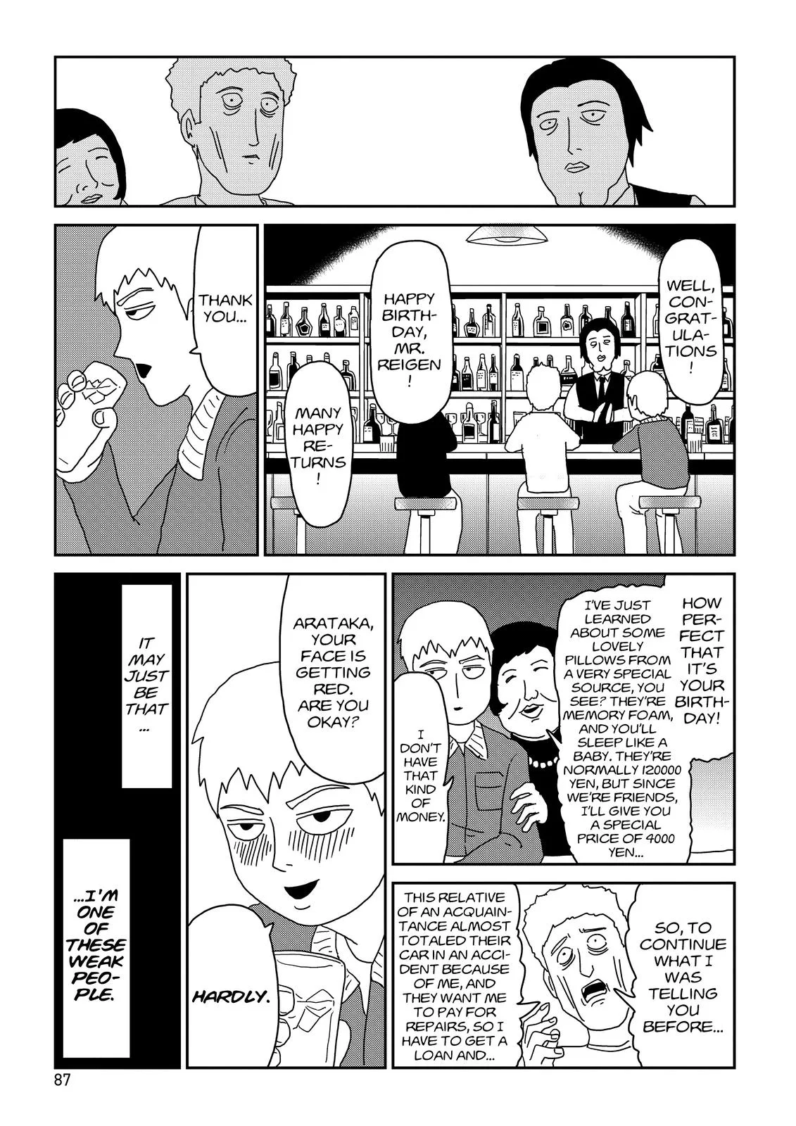 Mob Psycho 100, chapter 70, page 11