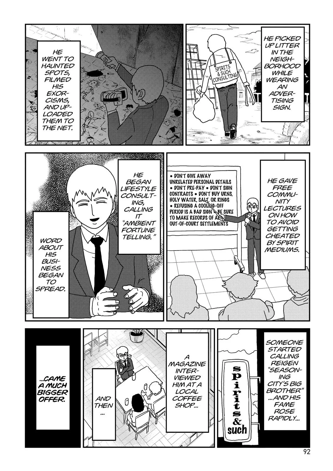 Mob Psycho 100, chapter 70, page 16