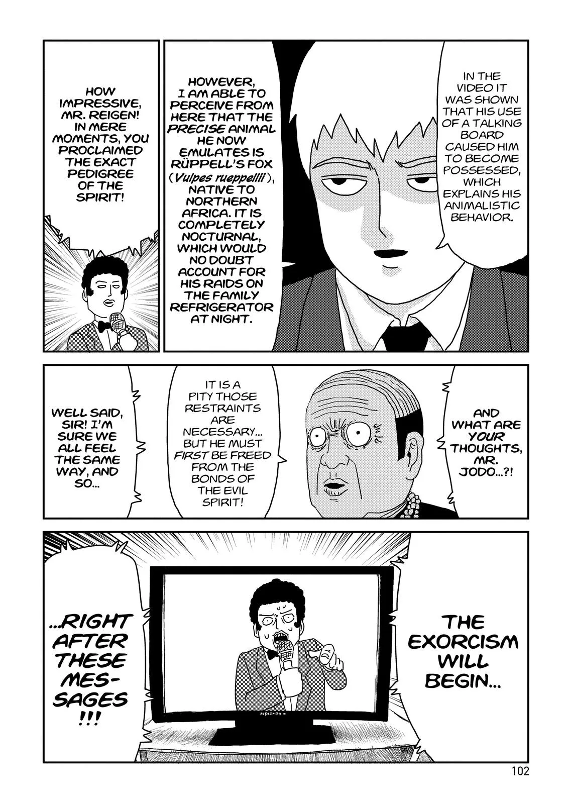 Mob Psycho 100, chapter 71, page 8