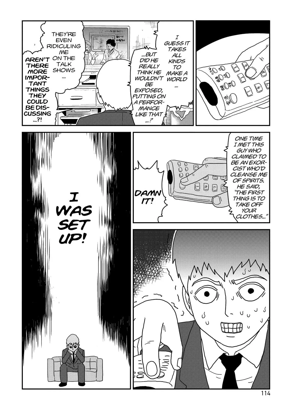 Mob Psycho 100, chapter 72, page 4