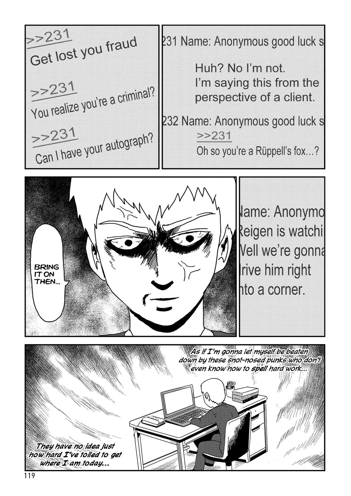 Mob Psycho 100, chapter 72, page 9