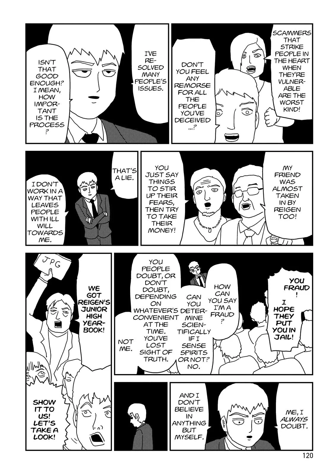 Mob Psycho 100, chapter 72, page 10