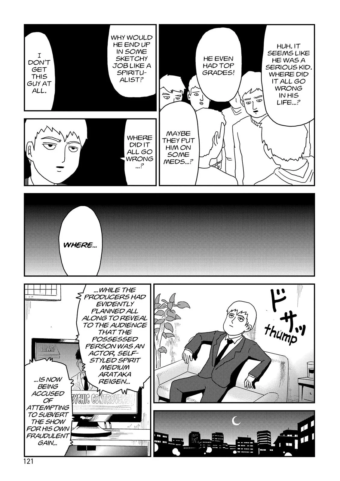 Mob Psycho 100, chapter 72, page 11