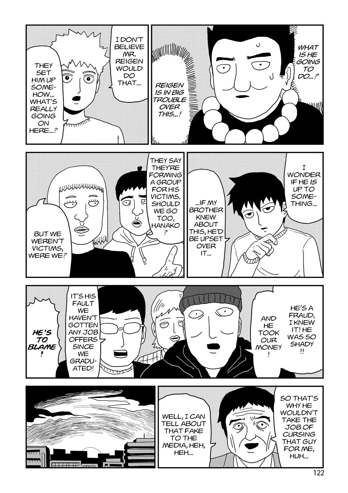 Mob Psycho 100, chapter 72, page 12