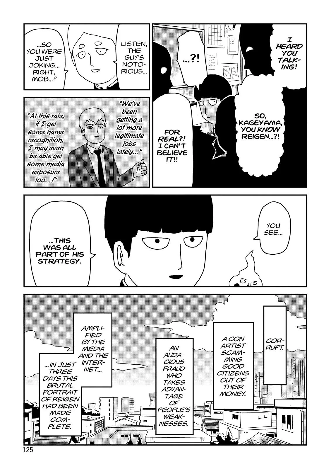 Mob Psycho 100, chapter 72, page 15