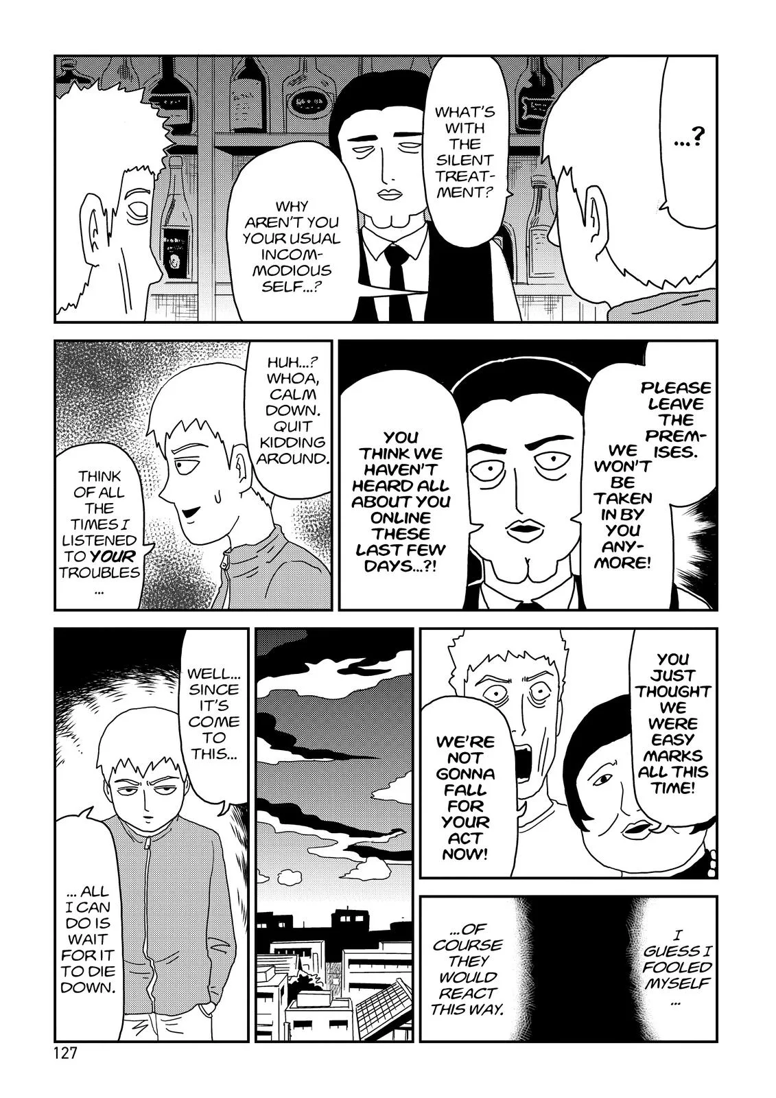 Mob Psycho 100, chapter 72, page 17
