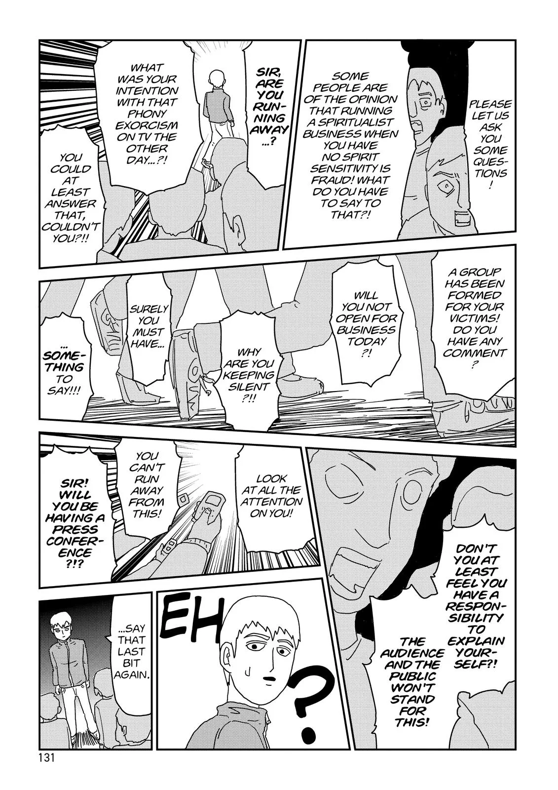 Mob Psycho 100, chapter 72, page 21