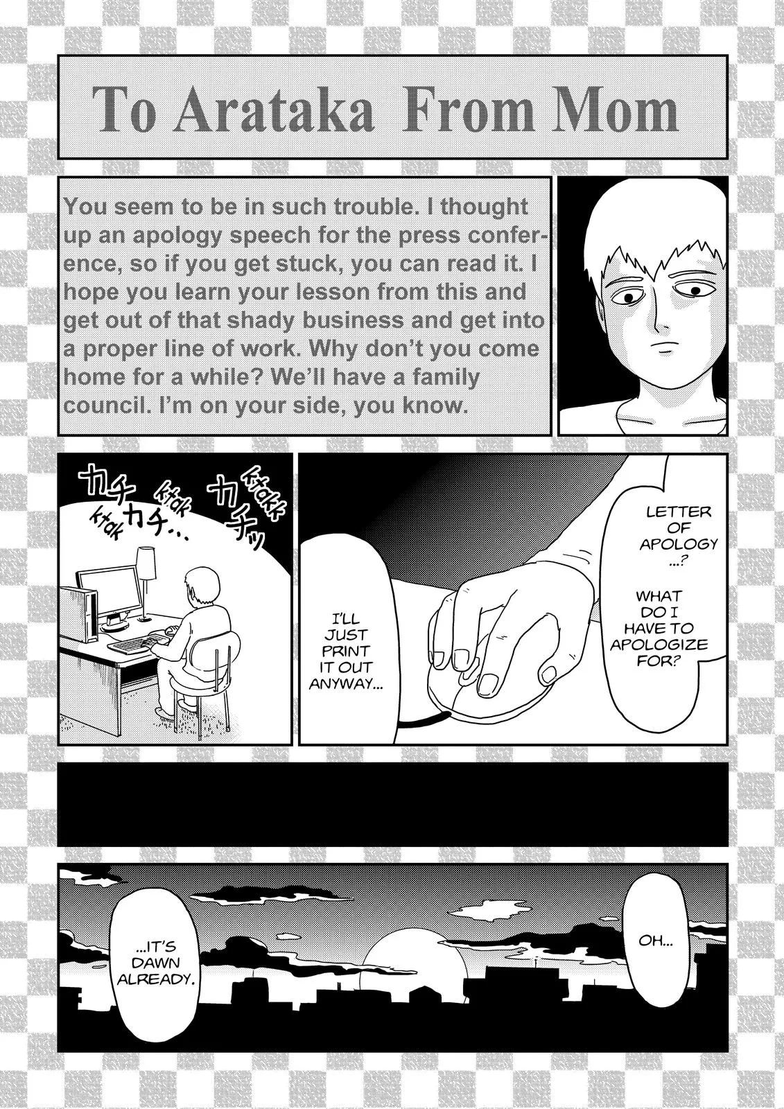 Mob Psycho 100, chapter 72, page 24