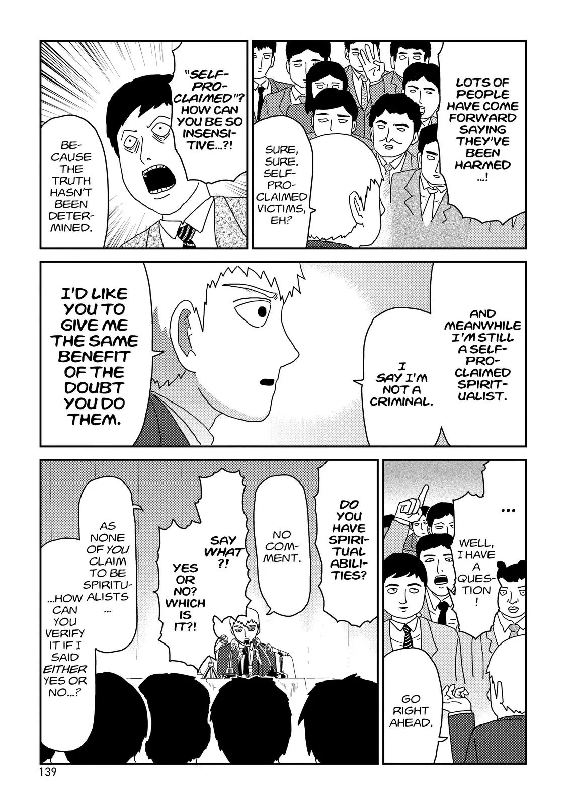 Mob Psycho 100, chapter 73, page 5