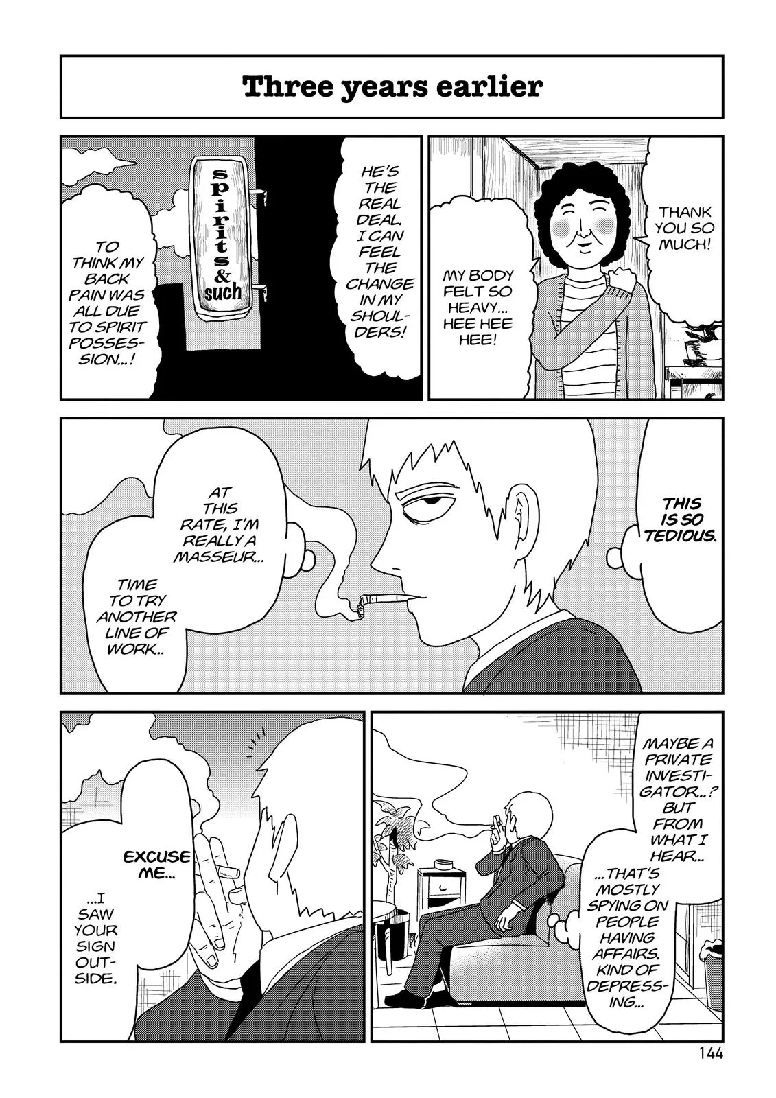 Mob Psycho 100, chapter 73, page 10