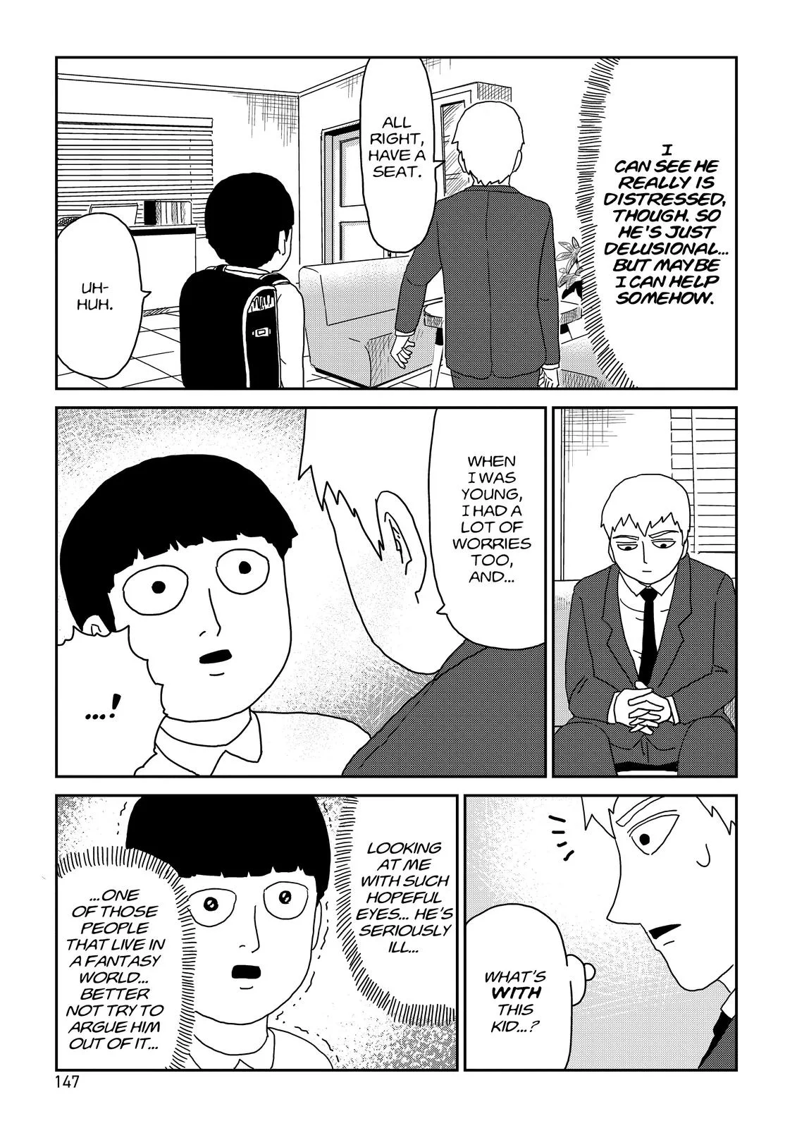 Mob Psycho 100, chapter 73, page 13