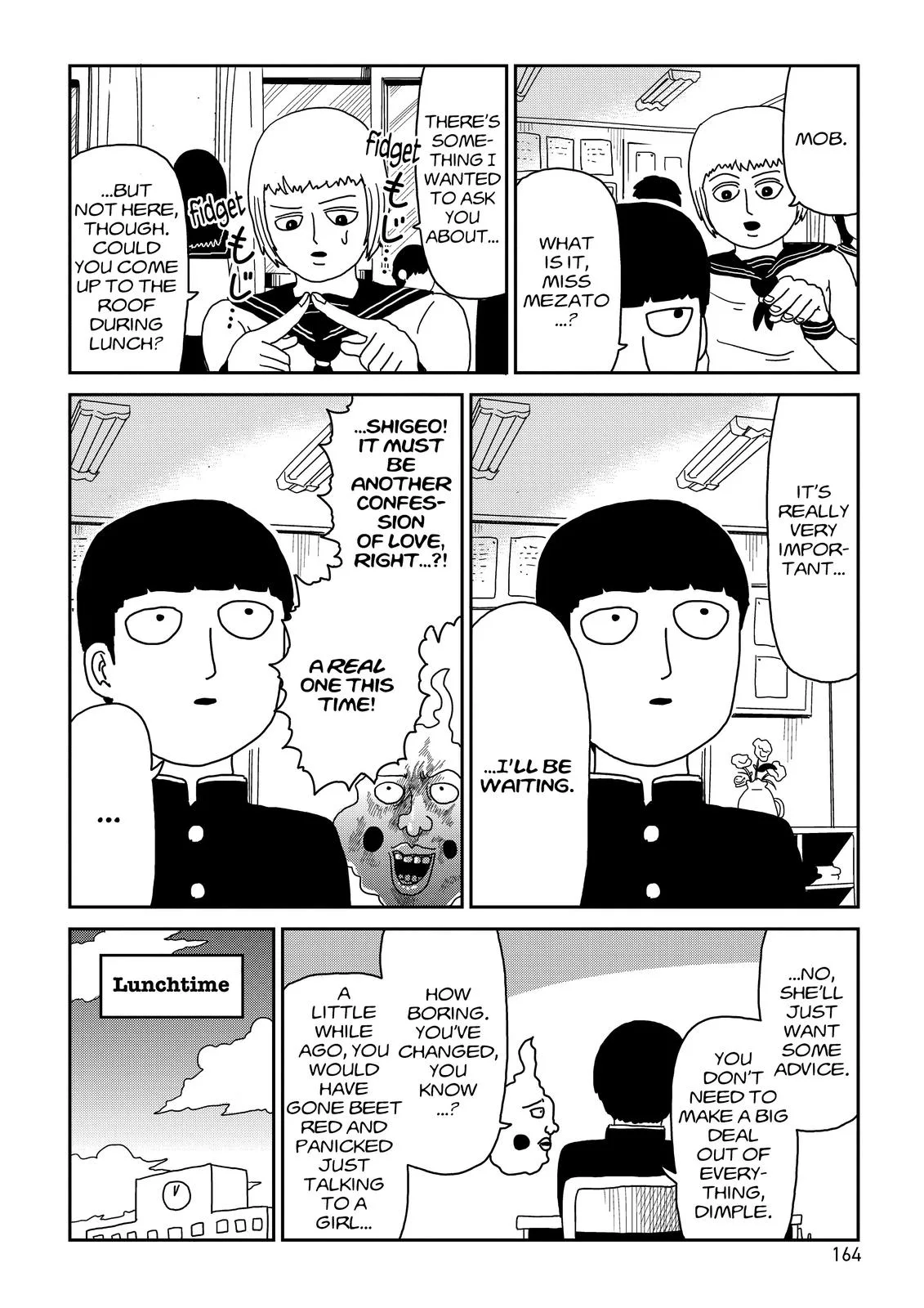 Mob Psycho 100, chapter 74, page 2
