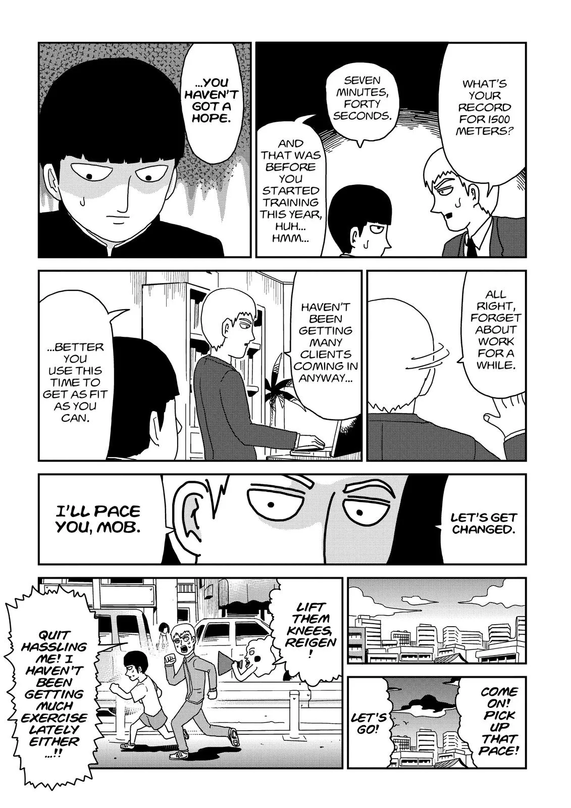 Mob Psycho 100, chapter 74, page 15