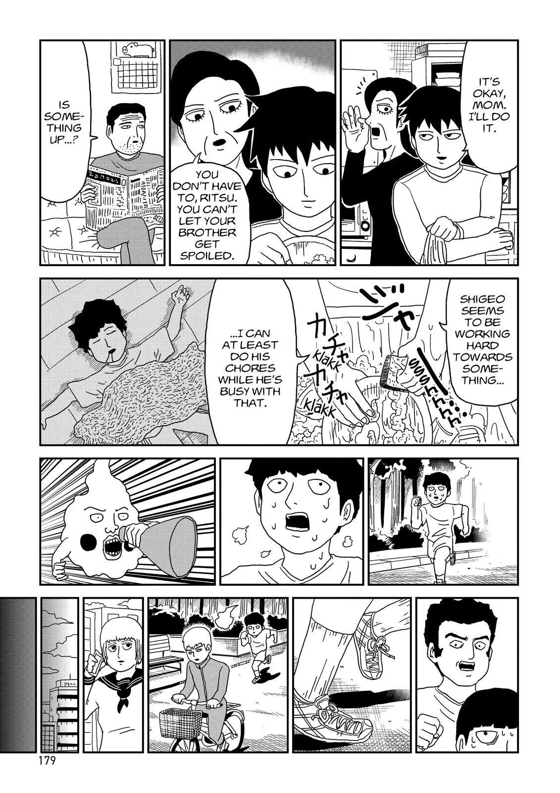 Mob Psycho 100, chapter 74, page 17