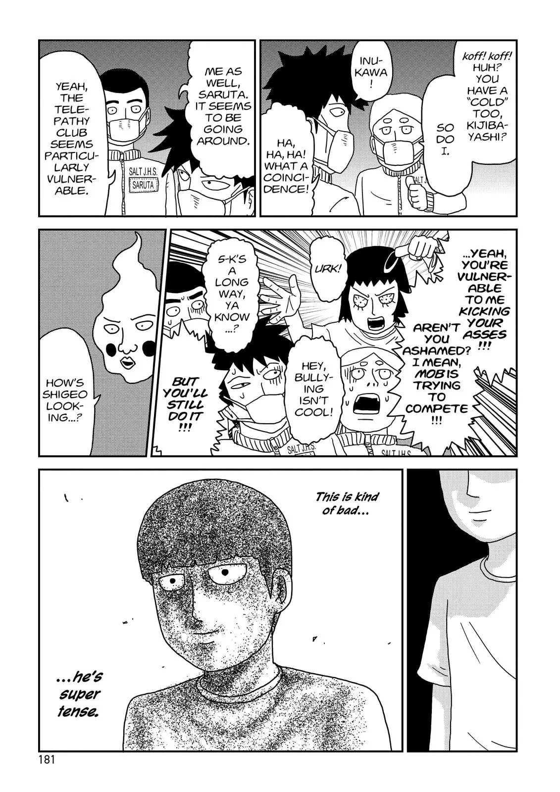 Mob Psycho 100, chapter 74, page 19