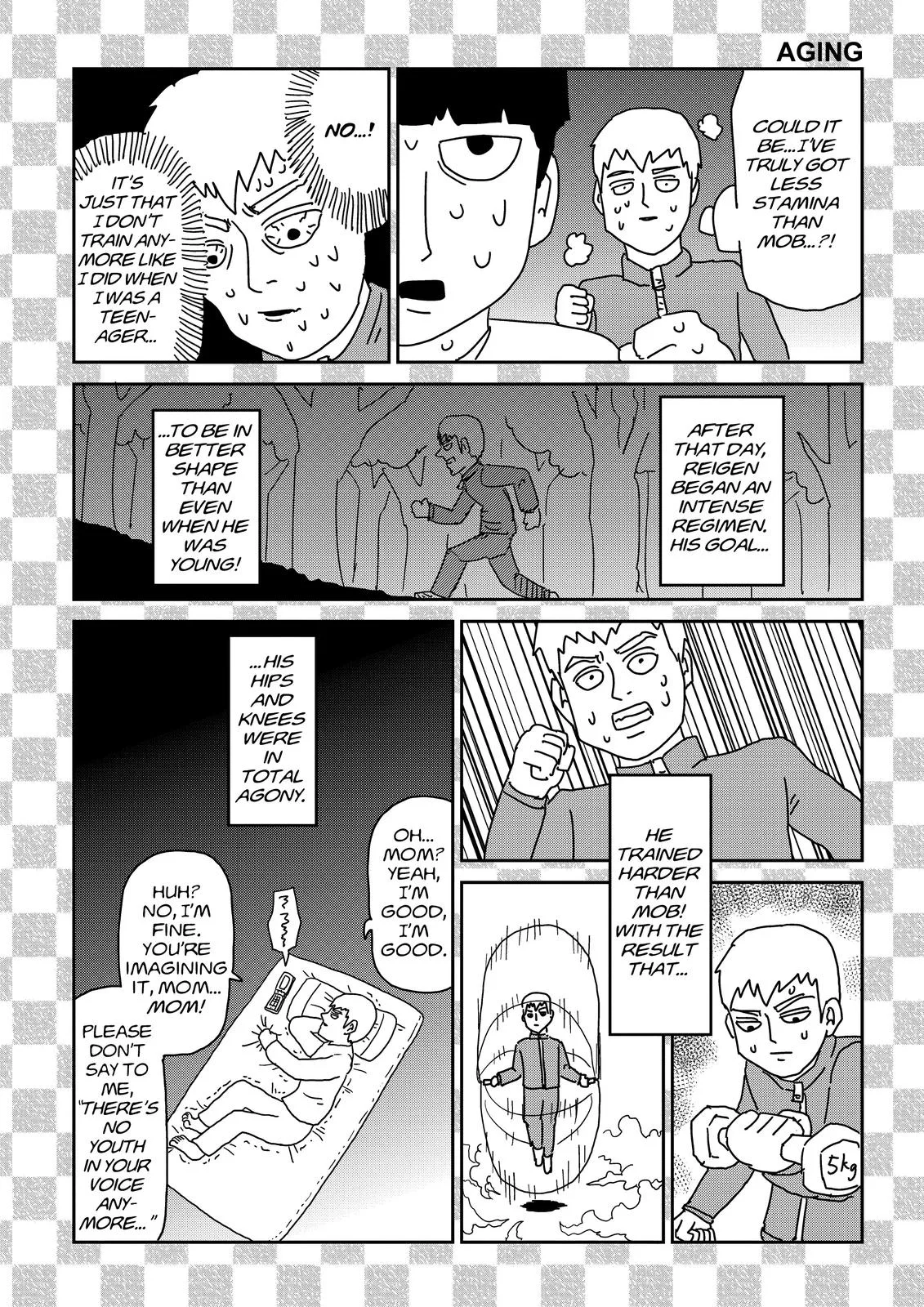 Mob Psycho 100, chapter 74.5, page 1