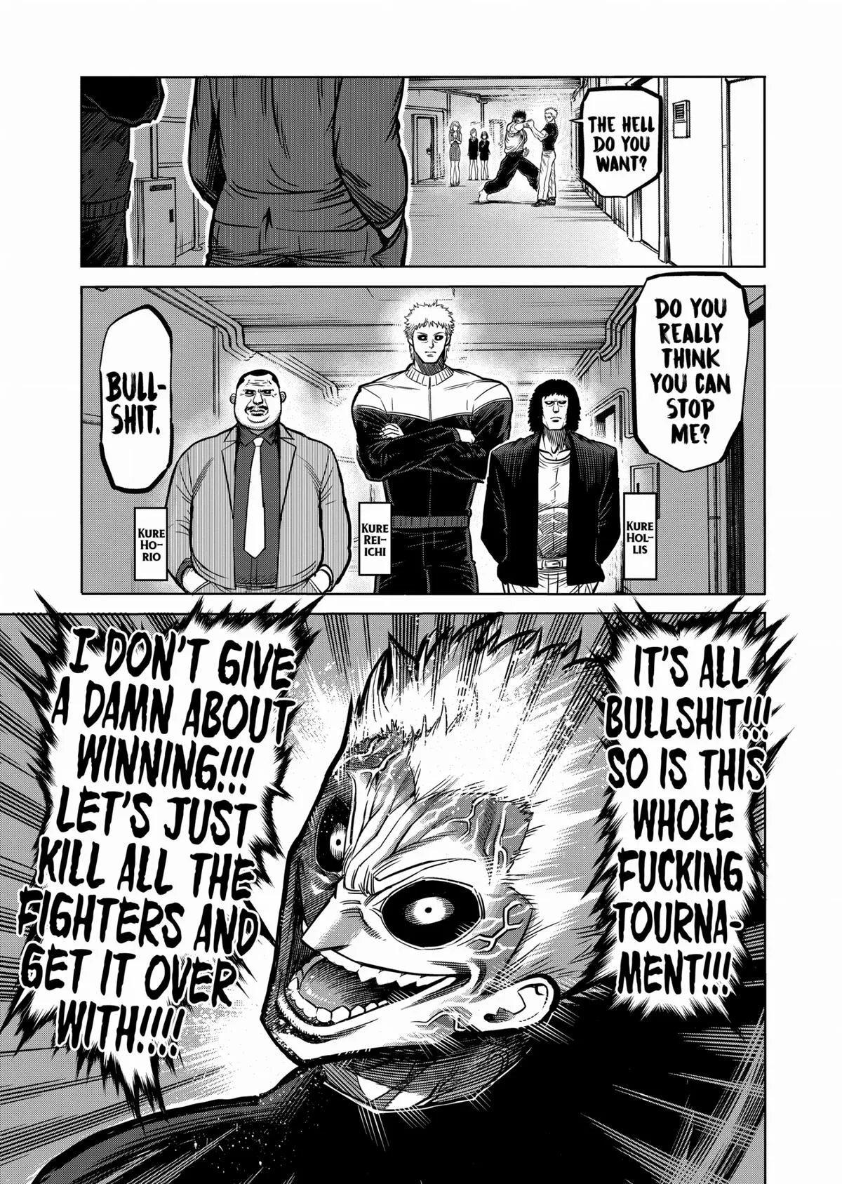 Kengan Ashura, chapter 91, page 10