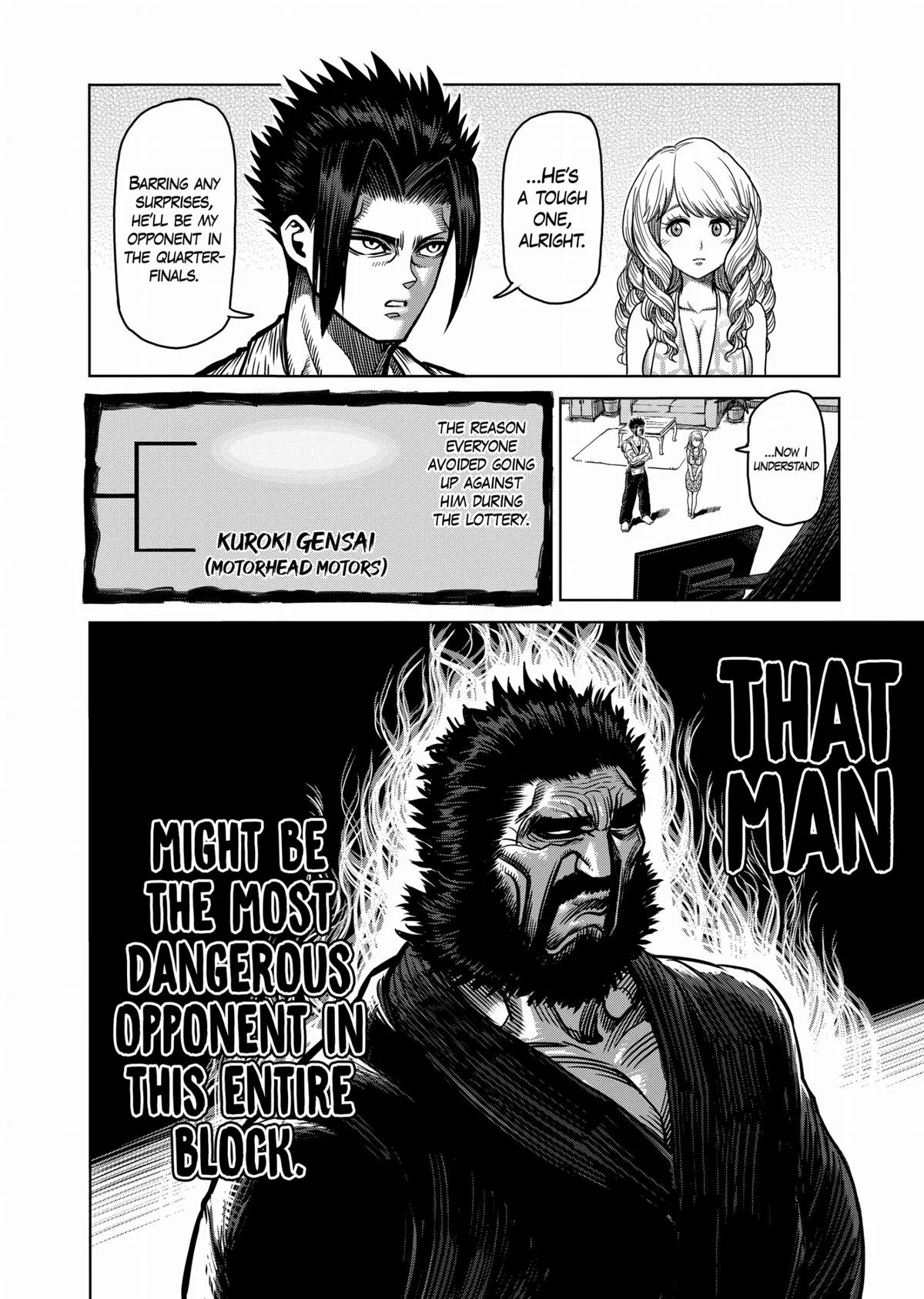 Kengan Ashura, chapter 91, page 21