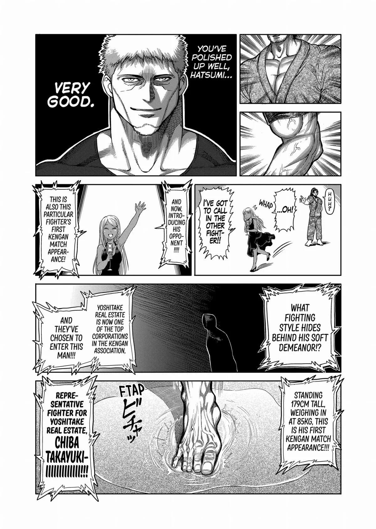 Kengan Ashura, chapter 98, page 9