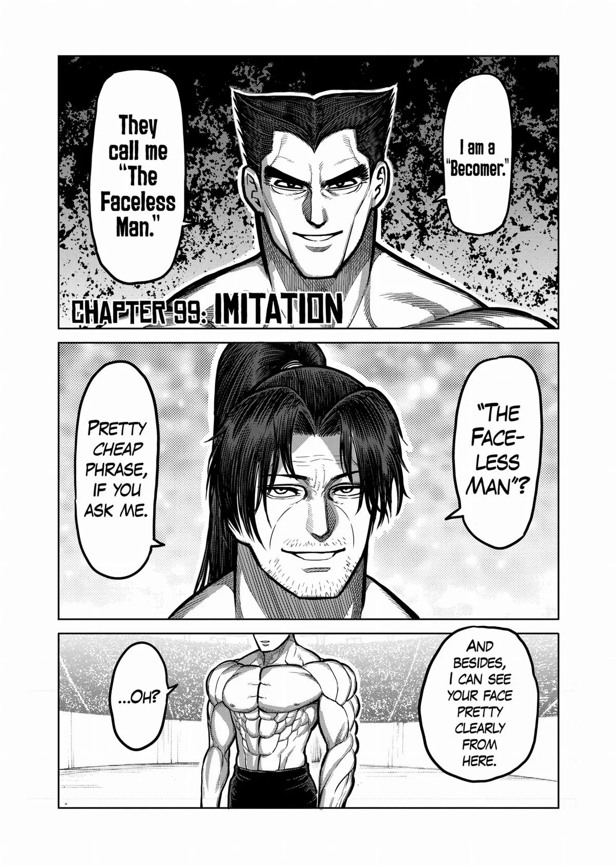 Kengan Ashura, chapter 99, page 1