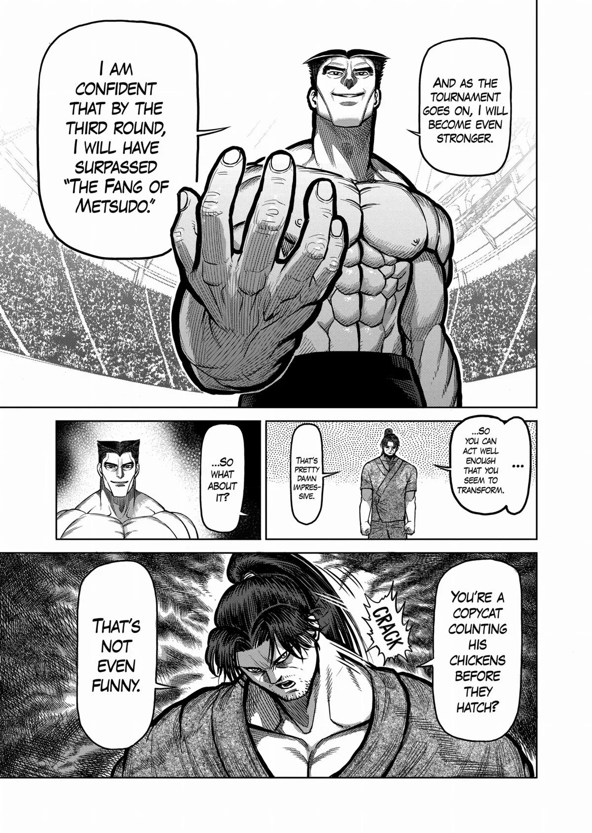 Kengan Ashura, chapter 99, page 9