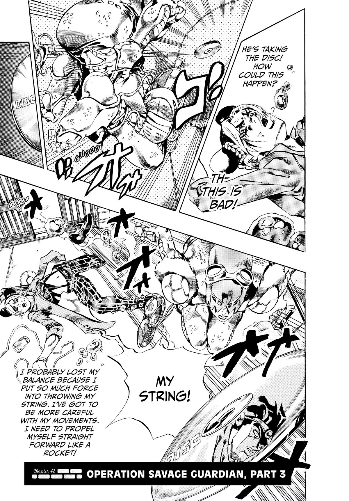 JoJo's Bizarre Adventure - Part 6 - Stone Ocean, chapter 42, page 1