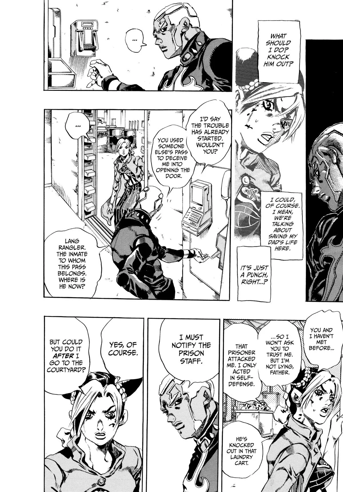 JoJo's Bizarre Adventure - Part 6 - Stone Ocean, chapter 47, page 9