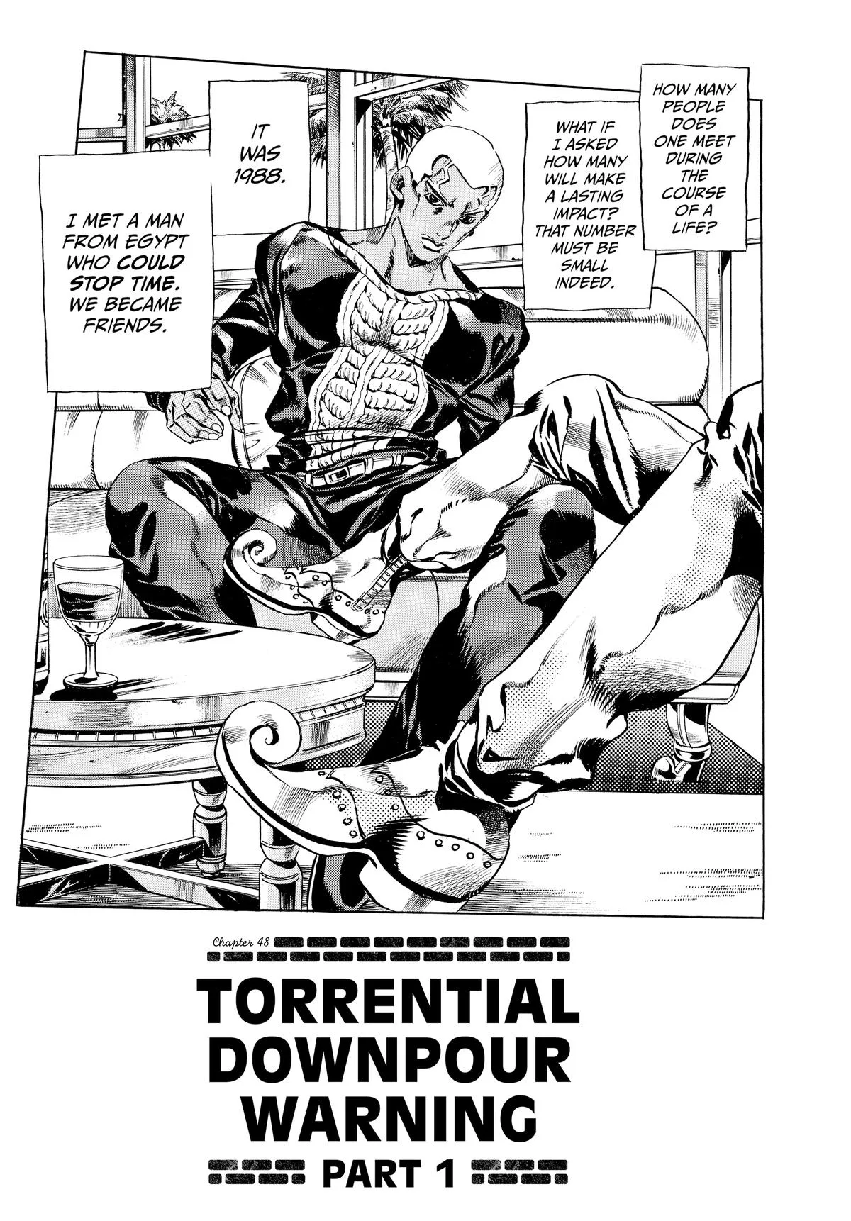 JoJo's Bizarre Adventure - Part 6 - Stone Ocean, chapter 48, page 1