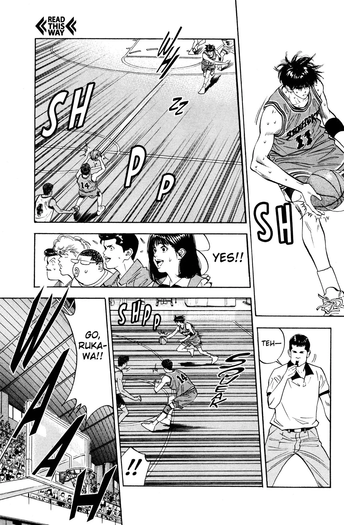 Slam Dunk, chapter 114, page 14