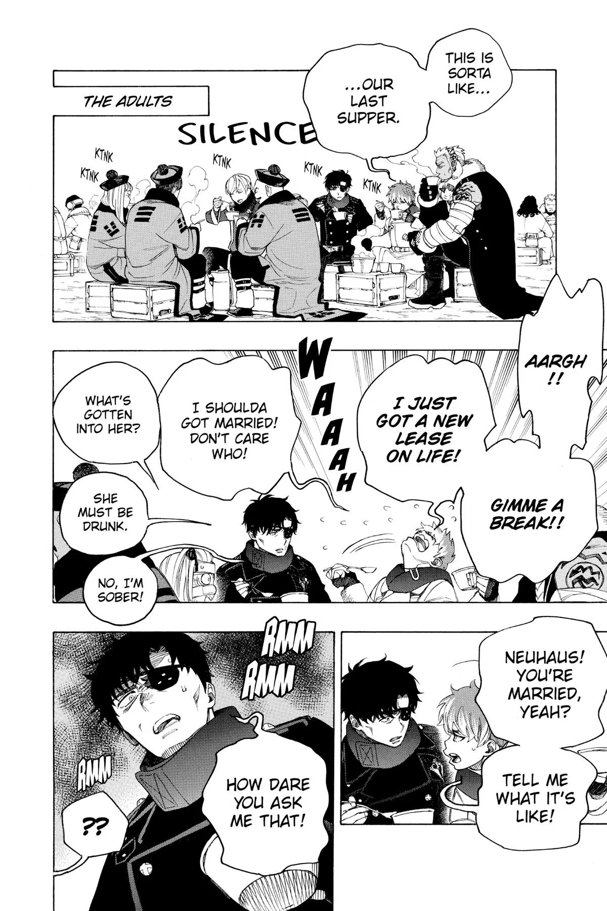 Blue Exorcist, chapter 144, page 2
