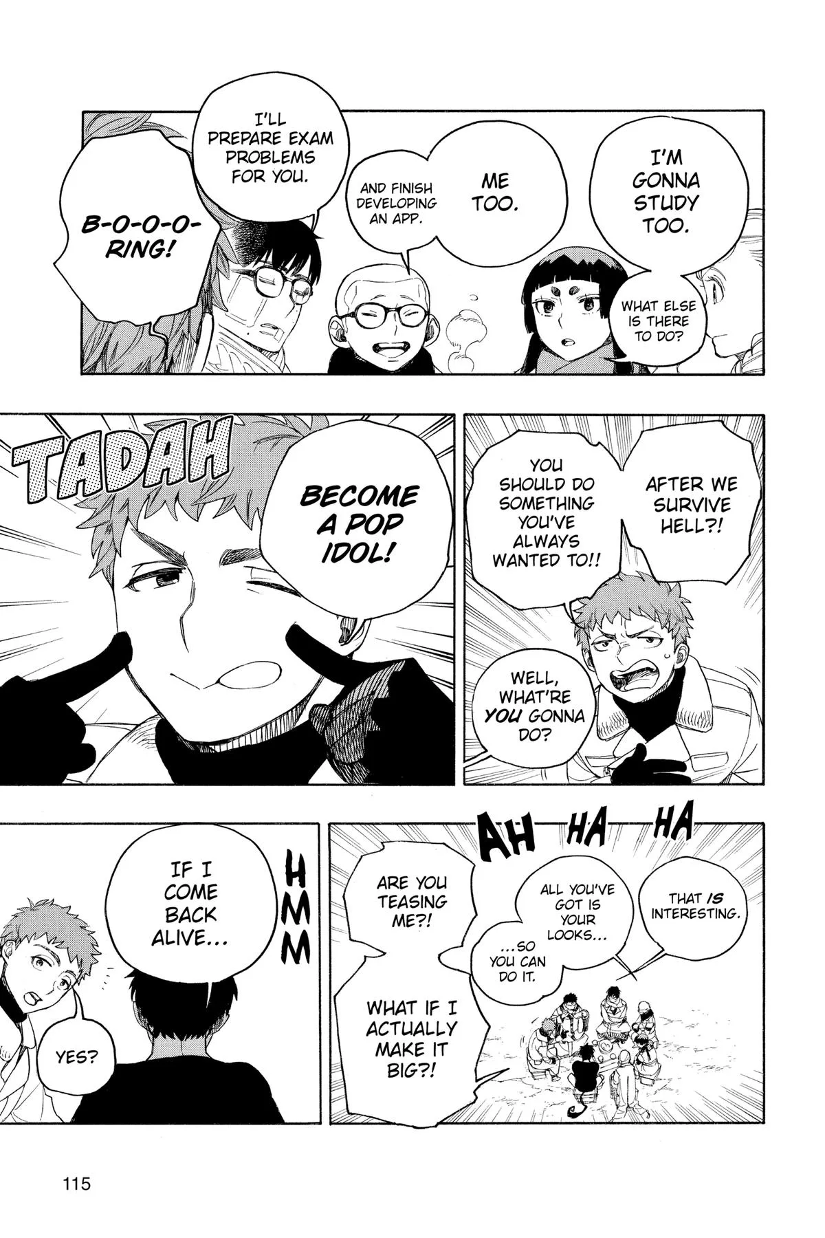 Blue Exorcist, chapter 144, page 9