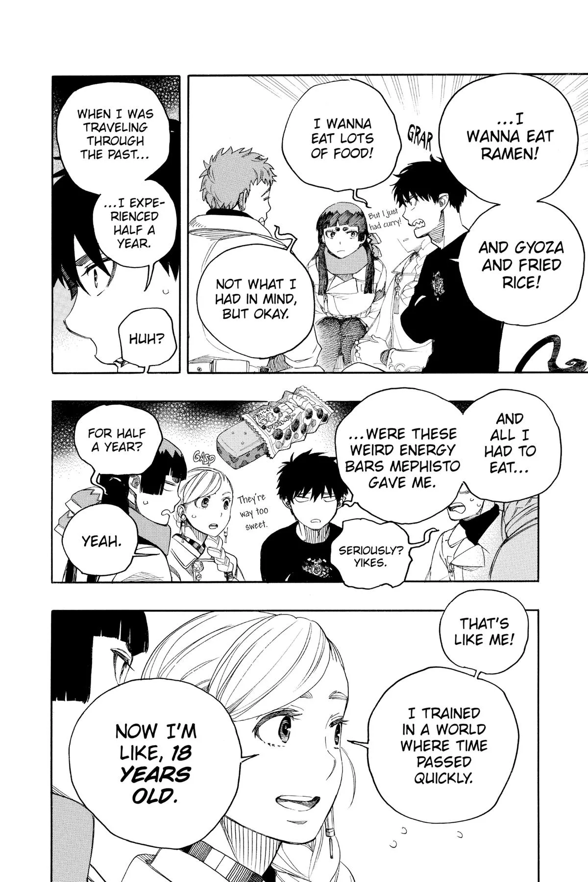 Blue Exorcist, chapter 144, page 10