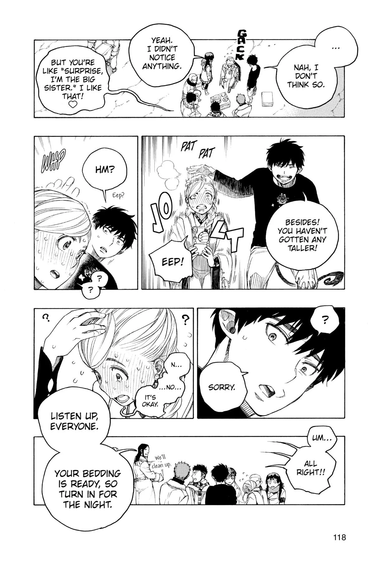 Blue Exorcist, chapter 144, page 12