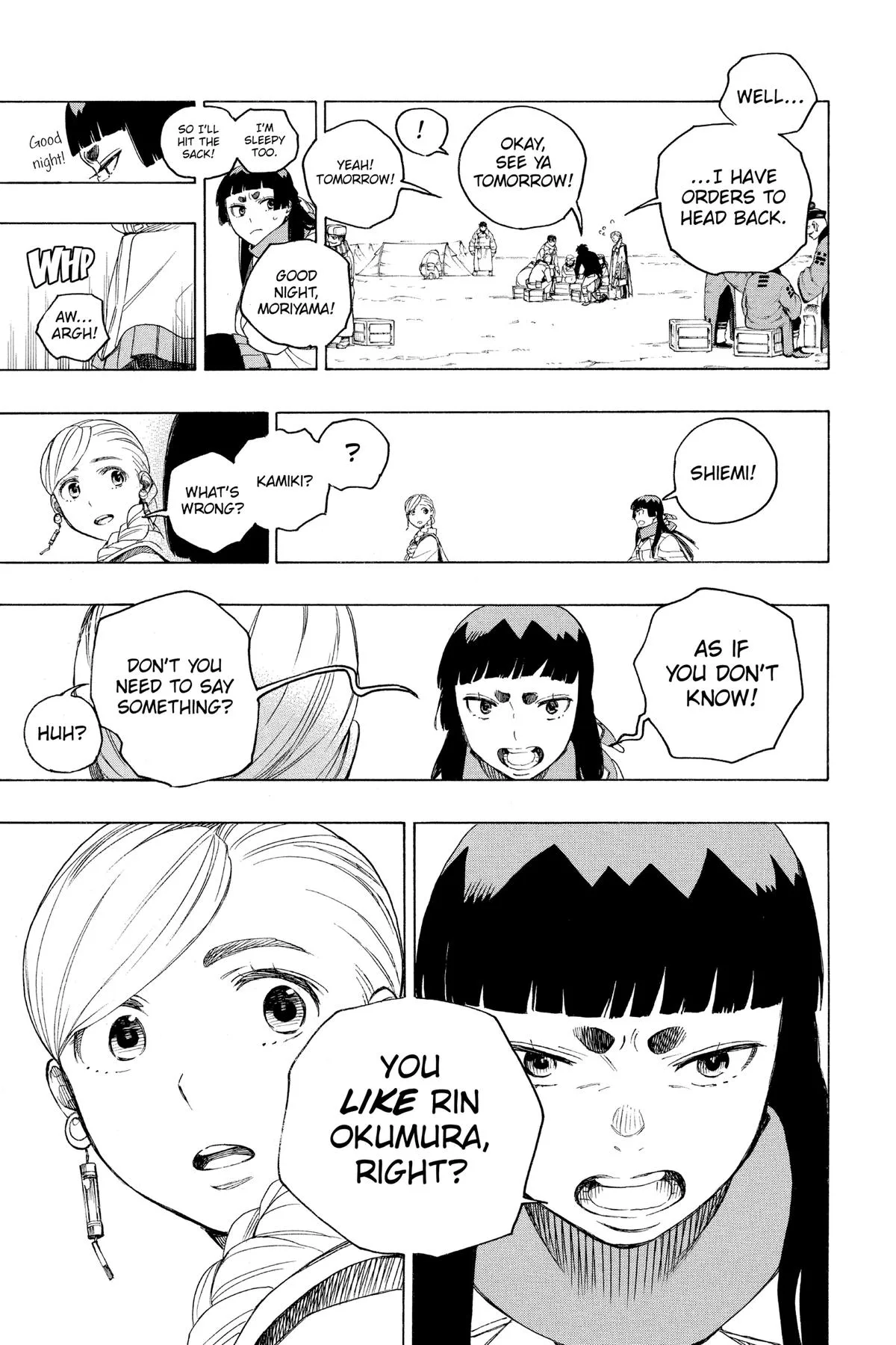 Blue Exorcist, chapter 144, page 13