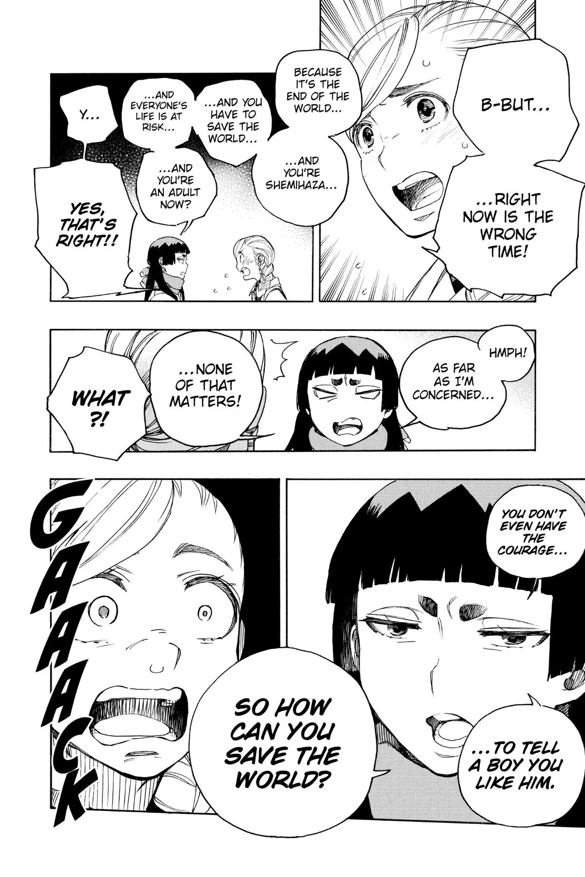 Blue Exorcist, chapter 144, page 16
